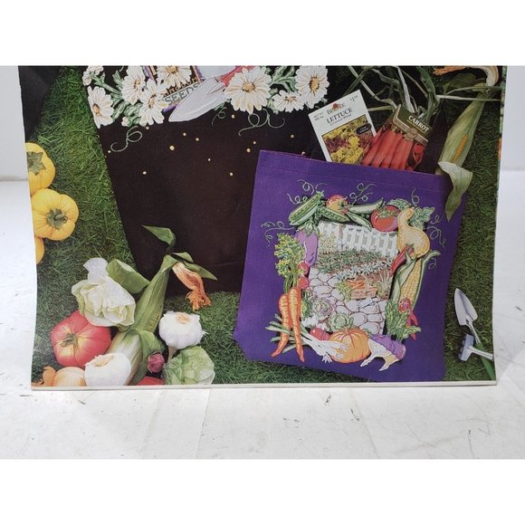 Daisy Kingdom No-Sew Fabric Applique Kit #6288 Gardening Vintage W/ Fabric - Picture 4 of 7